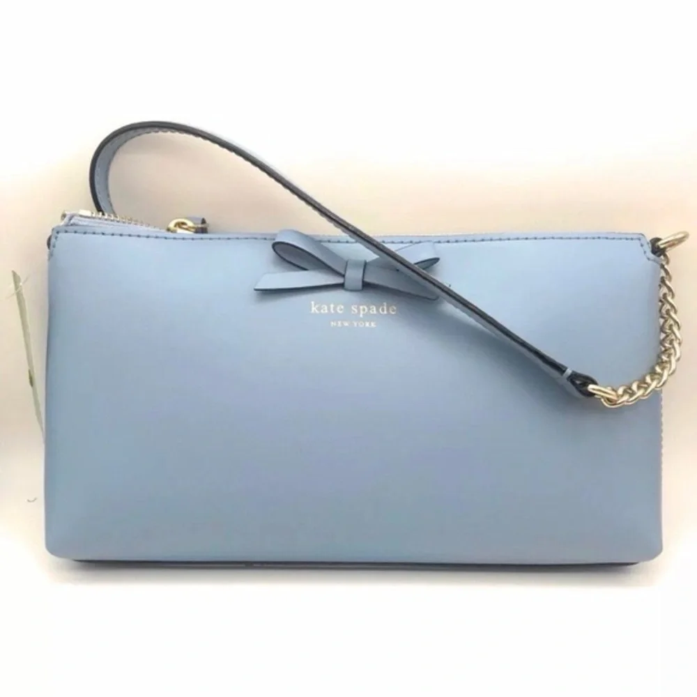 kate spade Powder Blue Bow Crossbody